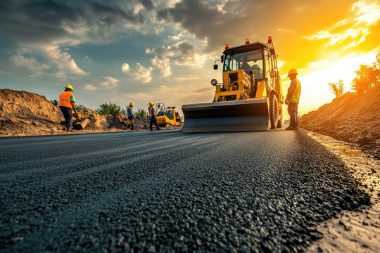Road construction project in Kenya by El Camino Construction